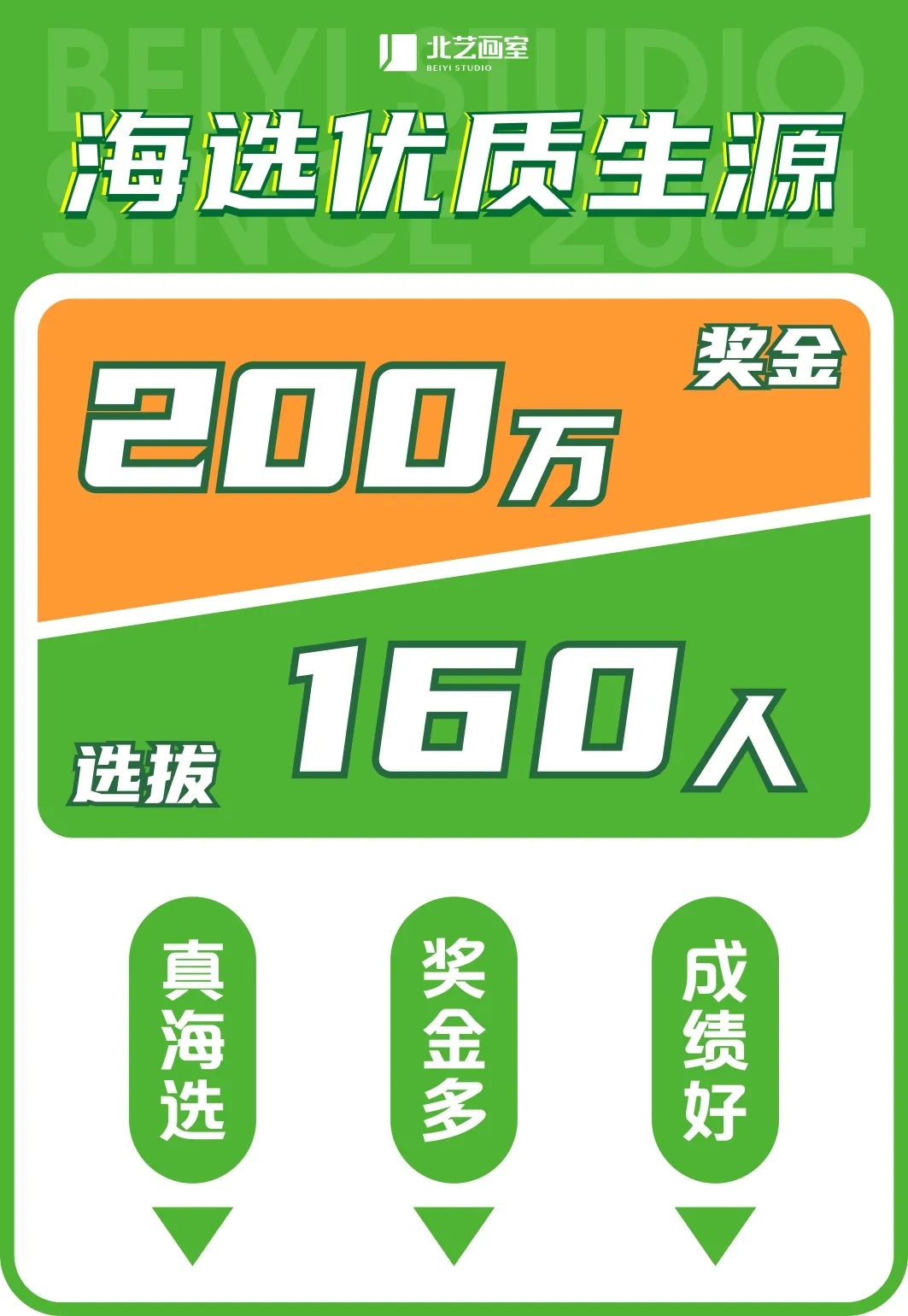 北艺2021年全国《海选优质生源》活动