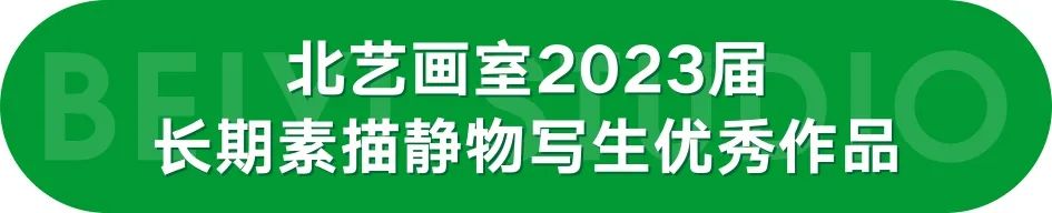 北艺画室2023届学员素描静物写生作品